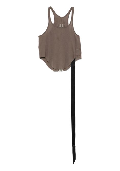 Canotta crop in grigio taupe Rick Owens DRKSHDW - donna